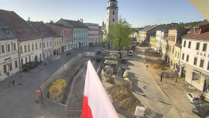 Město Velké Meziříčí - Náměstí, Městská věž - 2.5.2026 v 08:02