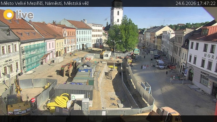 Miasto Velké Meziříčí - Rynek, Wieża Miejska - 24.6.2026 v 17:47