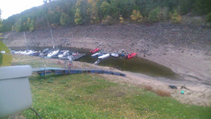 Vodní nádrž Orlík - Marina Orlík - 18.10.2025 v 07:31