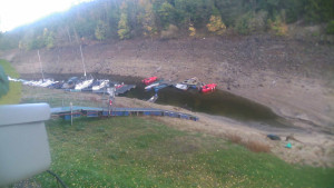 Vodní nádrž Orlík - Marina Orlík - 18.10.2025 v 08:31