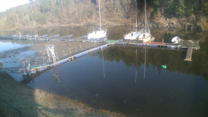 Vodní nádrž Orlík - Marina Orlík - 17.3.2026 v 08:46