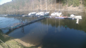 Vodní nádrž Orlík - Marina Orlík - 19.3.2026 v 12:01