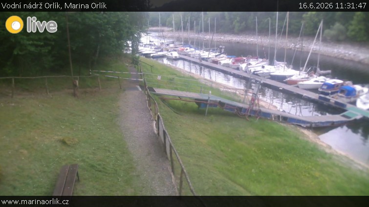 Vodní nádrž Orlík - Marina Orlík - 16.6.2026 v 11:31