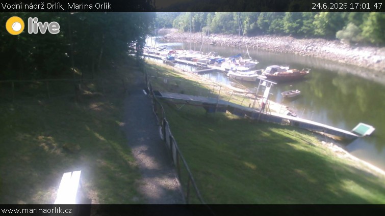 Zbiornik wodny Orlík - Marina Orlík - 24.6.2026 v 17:01