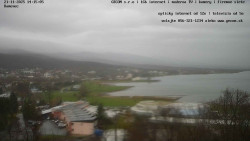 Zátoka u obce Kaluža