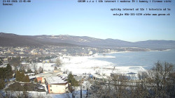 Zátoka u obce Kaluža