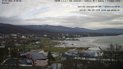 Zátoka u obce Kaluža