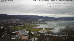 Zátoka u obce Kaluža