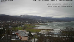 Zátoka u obce Kaluža