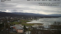 Zátoka u obce Kaluža