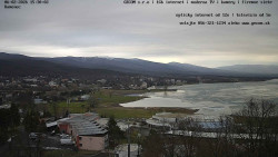 Zátoka u obce Kaluža