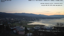 Zátoka u obce Kaluža