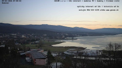 Zátoka u obce Kaluža