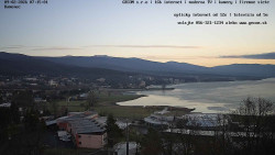 Zátoka u obce Kaluža