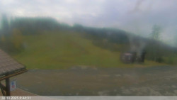 Dolní část sjezdovky