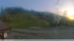 Dolní část sjezdovky