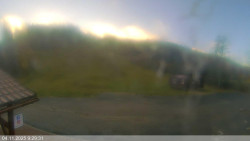 Dolní část sjezdovky