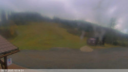 Dolní část sjezdovky