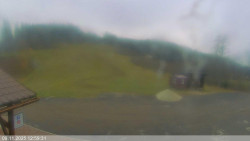 Dolní část sjezdovky