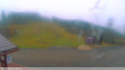 Dolní část sjezdovky