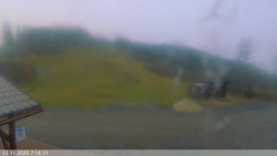 Dolní část sjezdovky