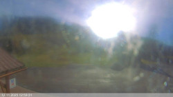 Dolní část sjezdovky