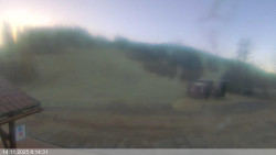 Dolní část sjezdovky