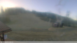 Dolní část sjezdovky