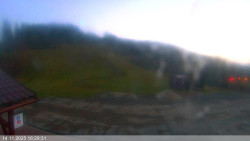 Dolní část sjezdovky