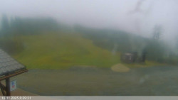 Dolní část sjezdovky