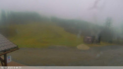 Dolní část sjezdovky