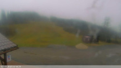 Dolní část sjezdovky