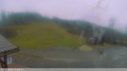 Dolní část sjezdovky