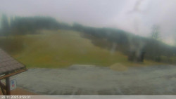 Dolní část sjezdovky