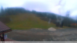 Dolní část sjezdovky