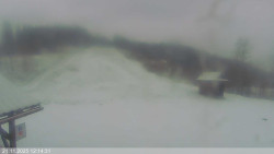 Dolní část sjezdovky