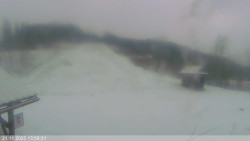 Dolní část sjezdovky