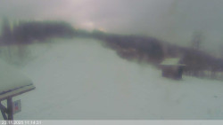 Dolní část sjezdovky