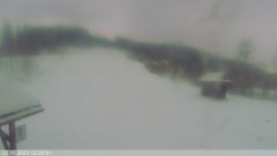 Dolní část sjezdovky