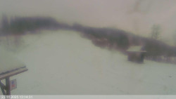 Dolní část sjezdovky