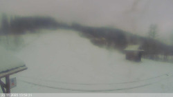 Dolní část sjezdovky