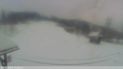 Dolní část sjezdovky