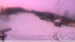 Dolní část sjezdovky