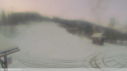 Dolní část sjezdovky