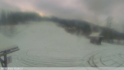 Dolní část sjezdovky