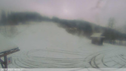 Dolní část sjezdovky