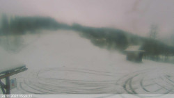 Dolní část sjezdovky