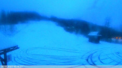 Dolní část sjezdovky