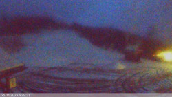 Dolní část sjezdovky