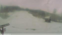 Dolní část sjezdovky